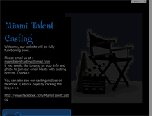 Tablet Screenshot of miamitalentcasting.com